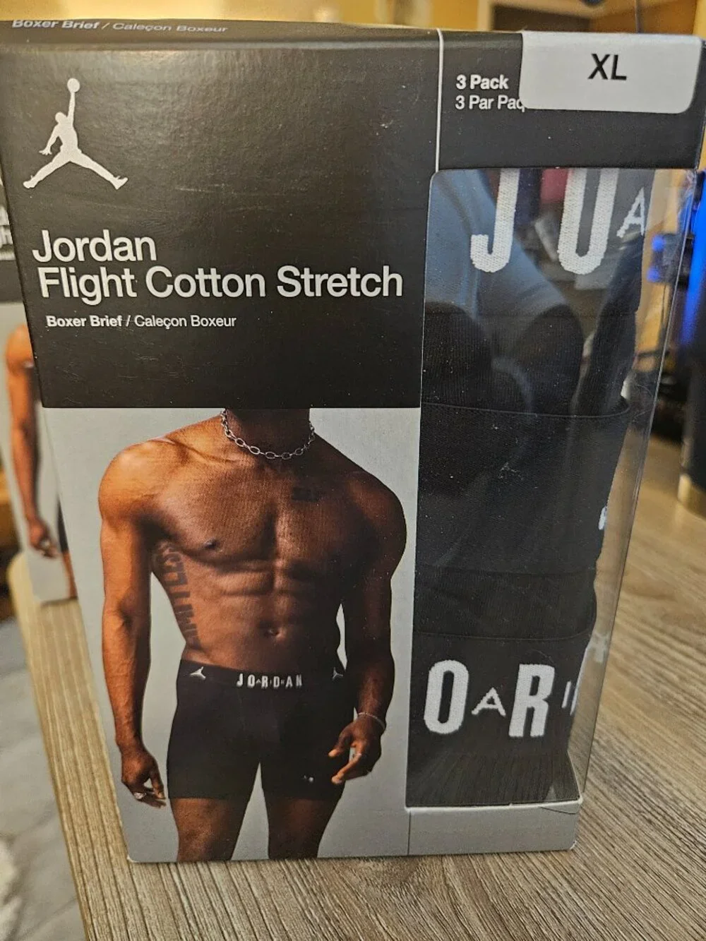 Multi-Colored Jordan Flight Cotton Stretch Underwear In Sets Of Three